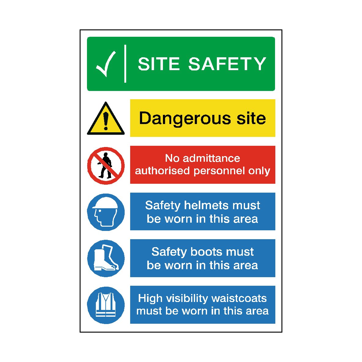 Site Safety Signs | Safety-Label.co.uk