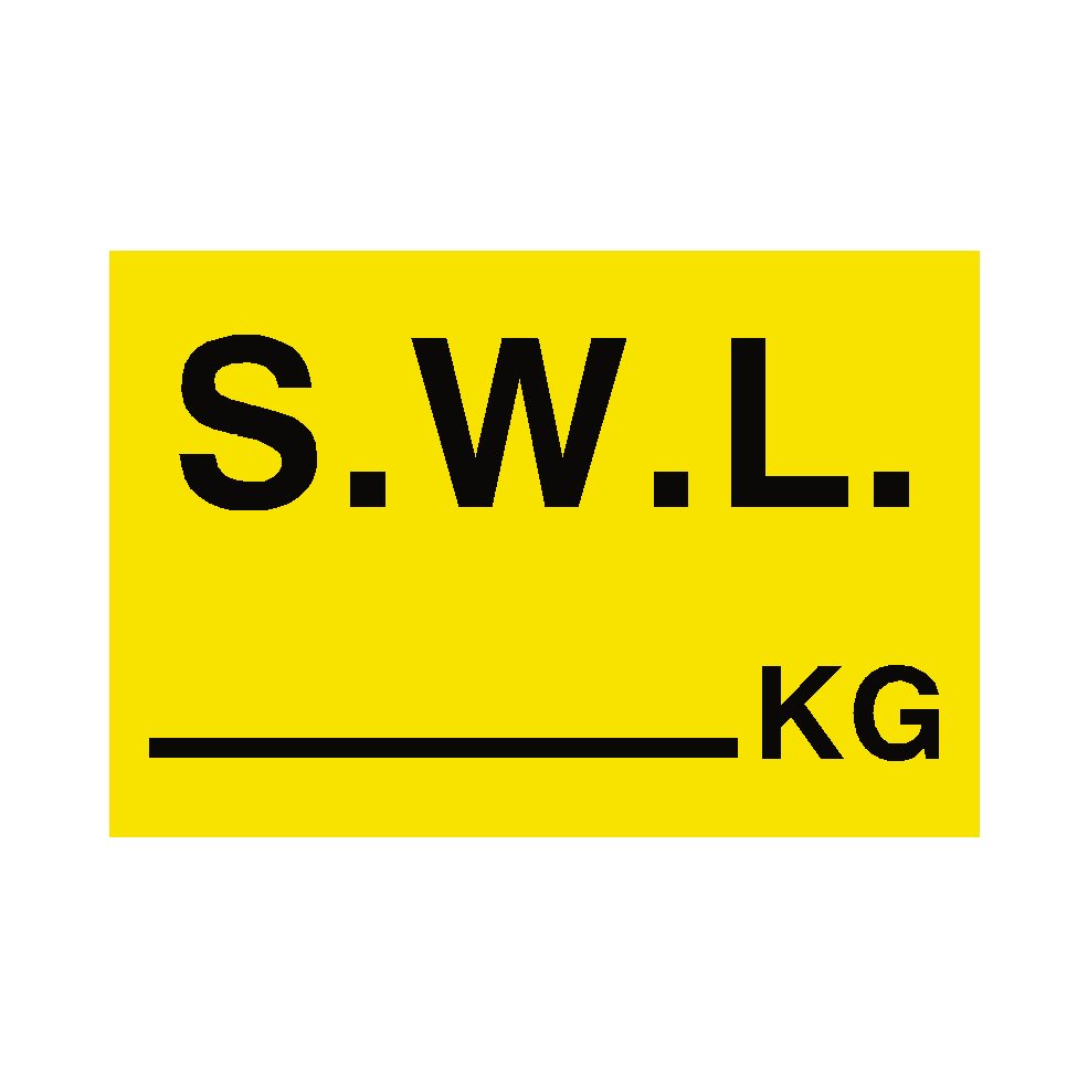 S.W.L Sign KG Yellow | Safety-Label.co.uk