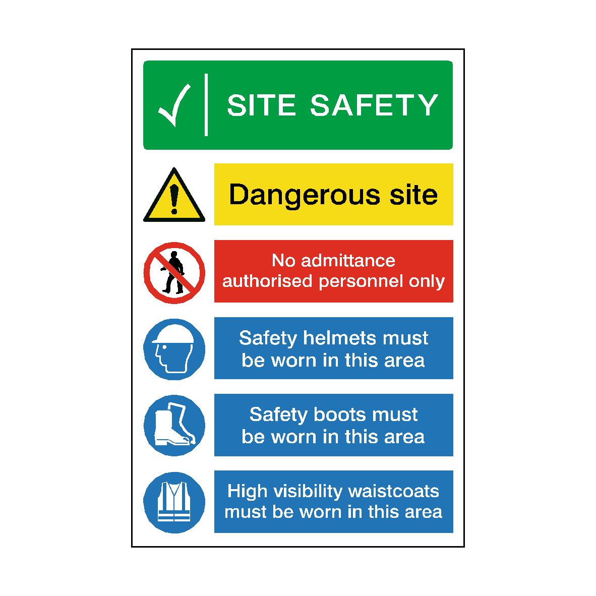 Site Entrance Sign | Safety-Label.co.uk