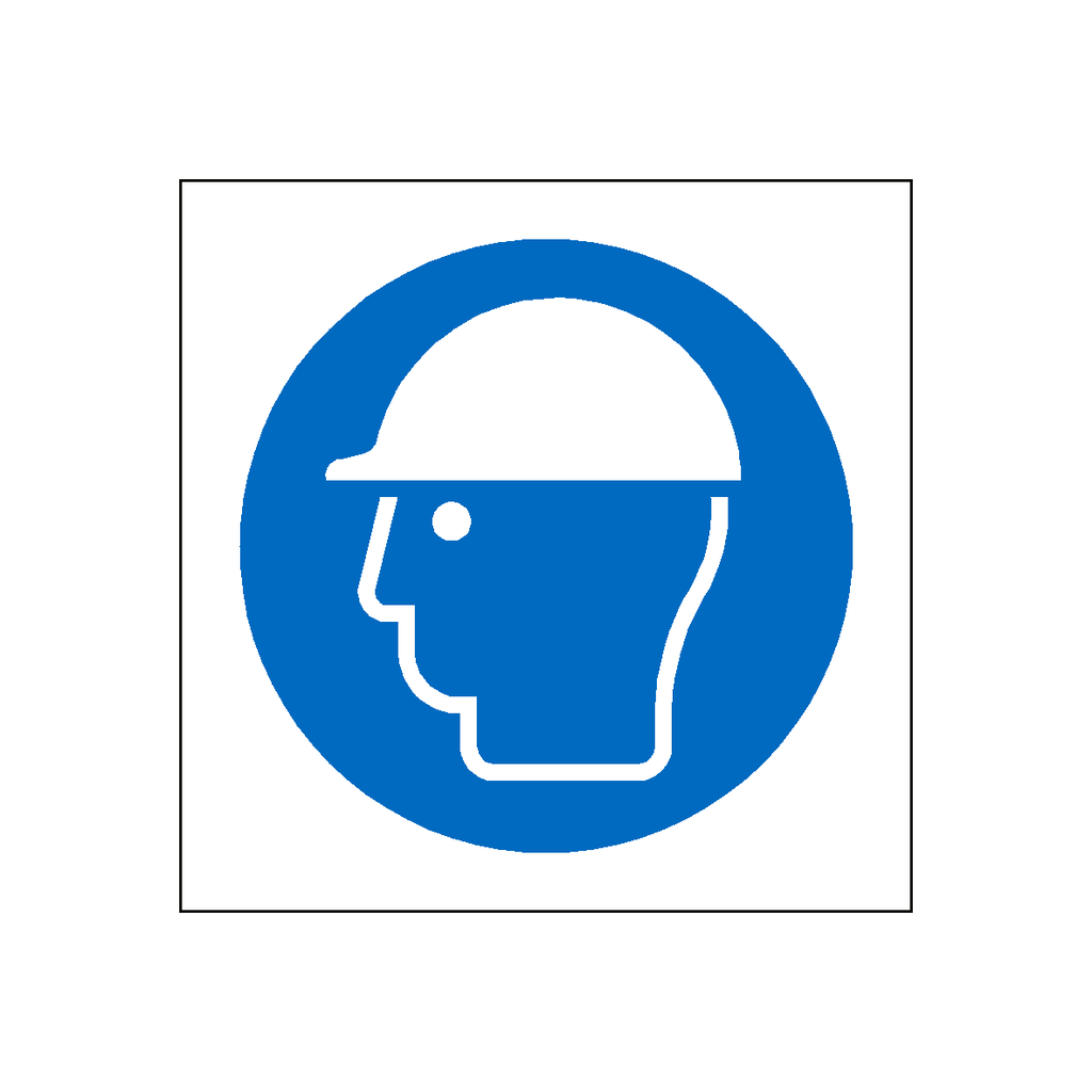 Wear Hard Hat Symbol Sign