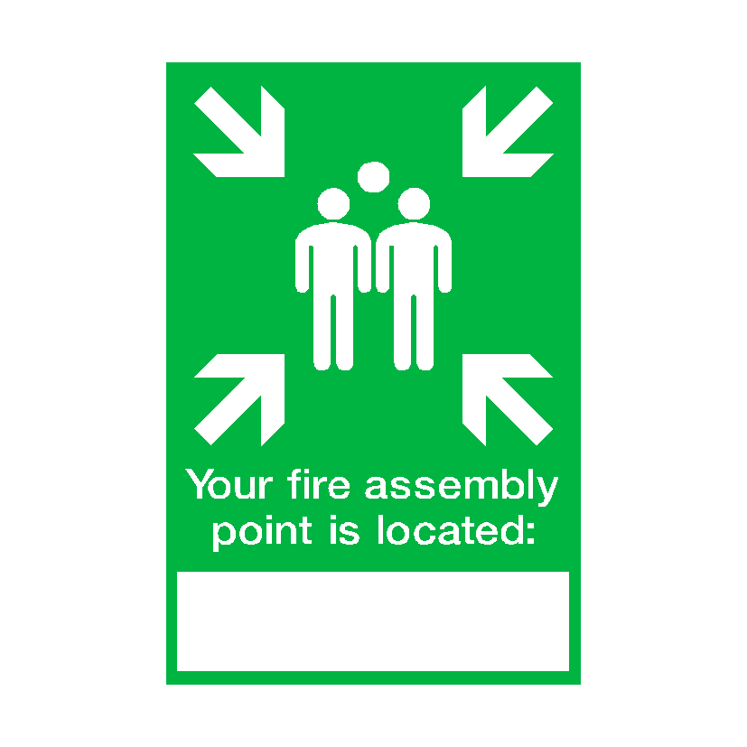 Fire Assembly Location Point Sign