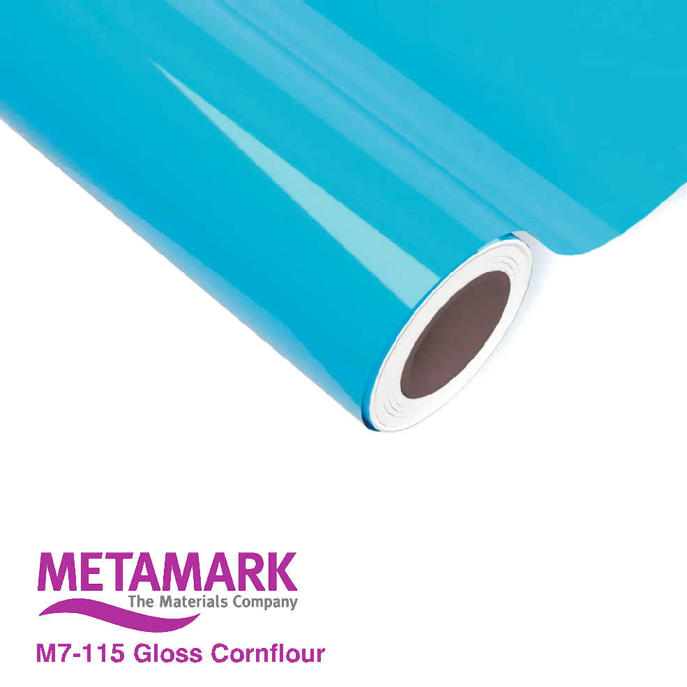 610mm Metamark M7-115 Cornflour Gloss Vinyl | Safety-Label.co.uk