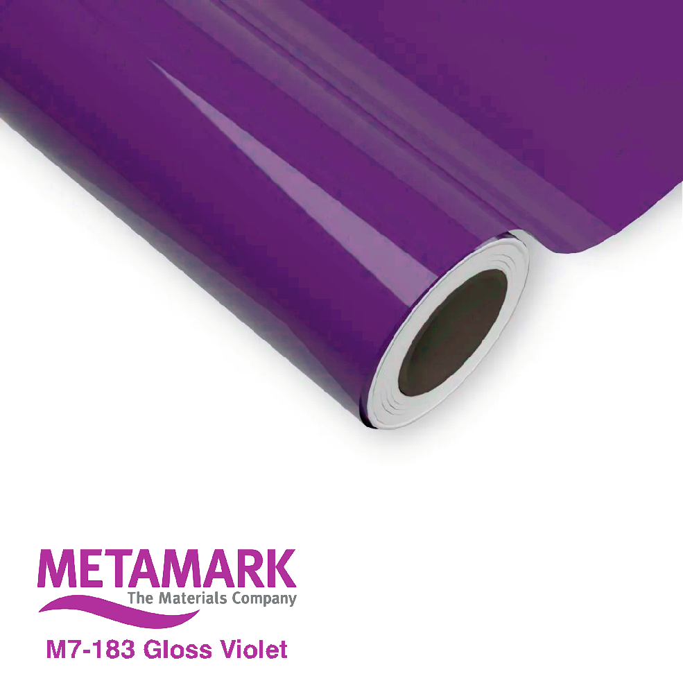 610mm Metamark M7-183 Violet Gloss Vinyl | Safety-Label.co.uk