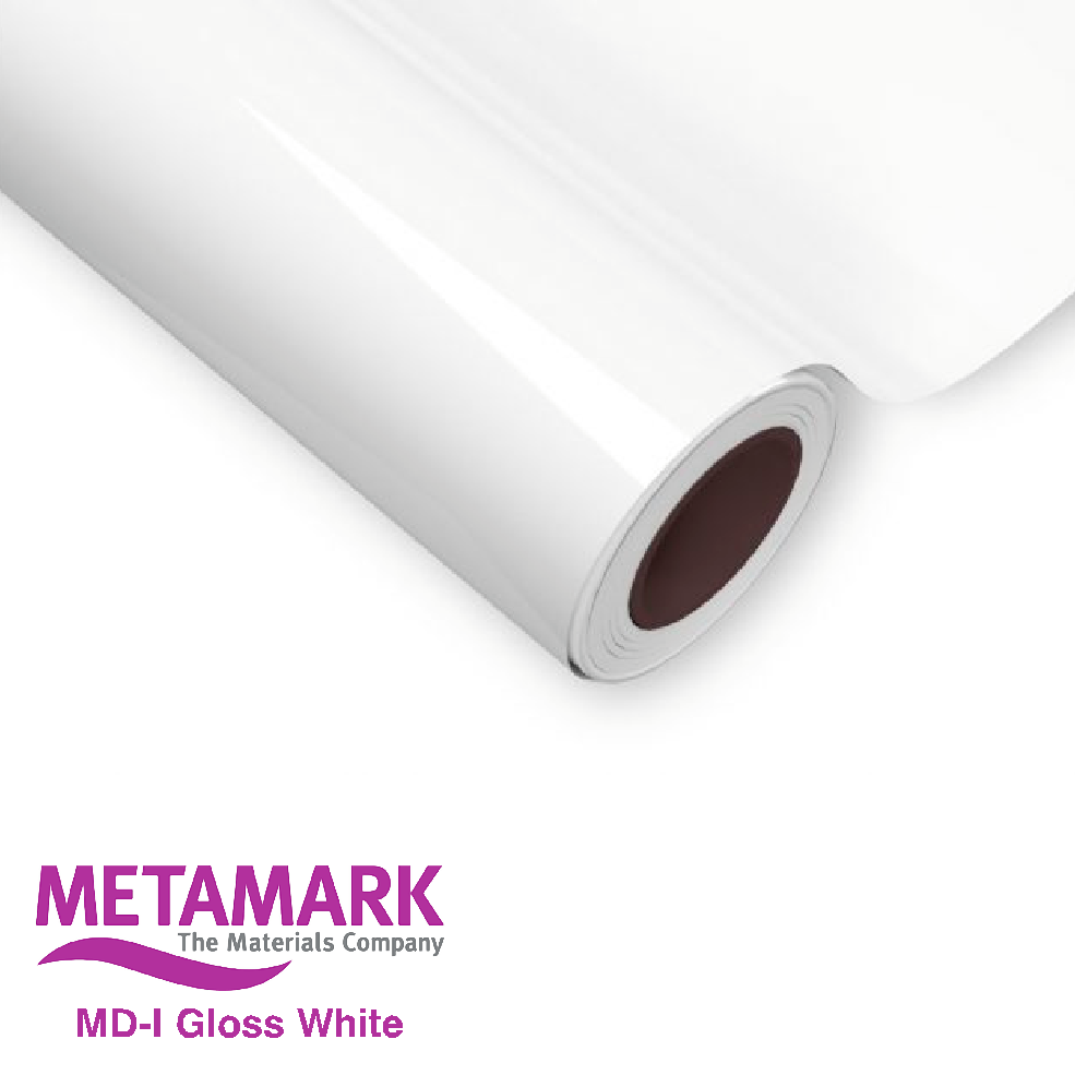 760mm Metamark MD-I White Gloss Vinyl