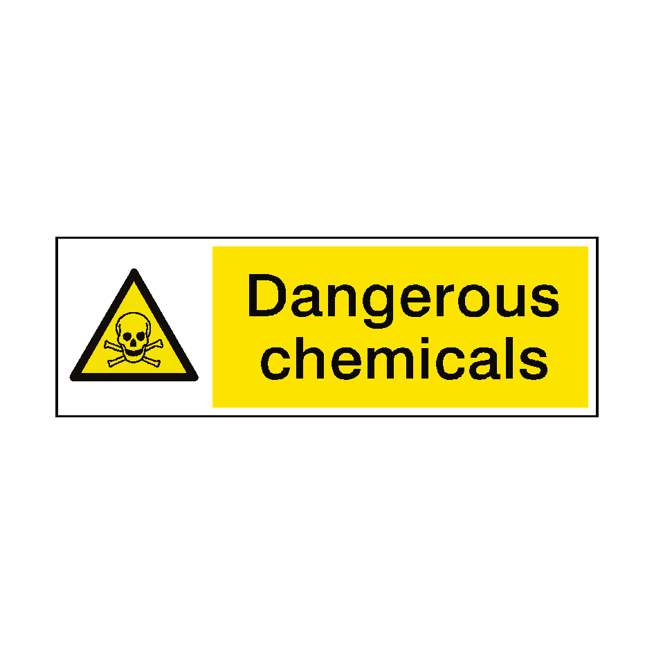 Dangerous Chemicals Hazard Sign | Safety-Label.co.uk