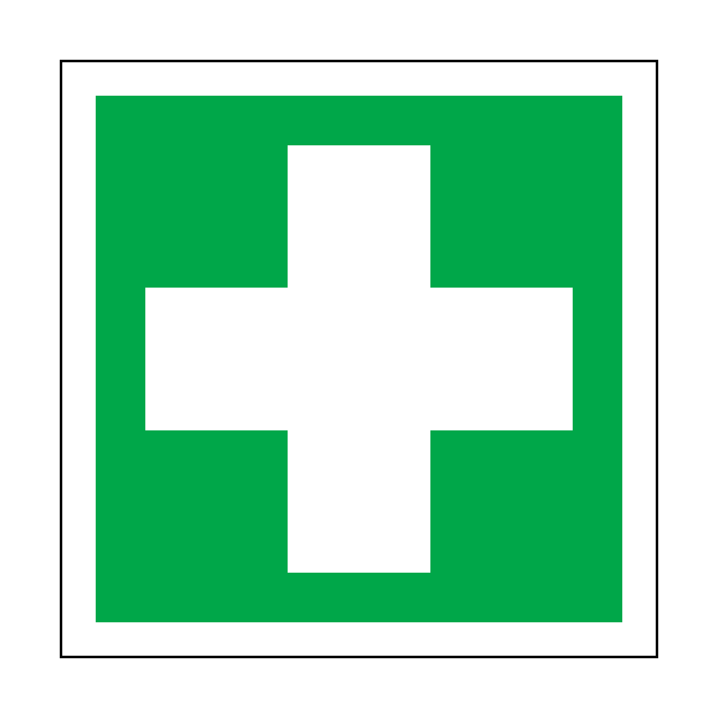 first-aid-symbol-label-safety-label-co-uk