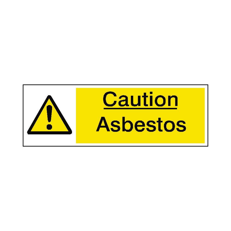 Asbestos Sign | Safety-Label.co.uk