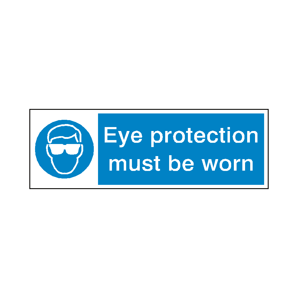 Eye Protection Label | Safety-Label.co.uk