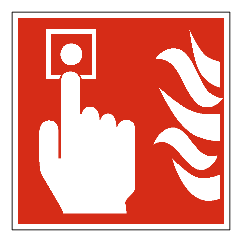 Fire Button Label | Safety-Label.co.uk