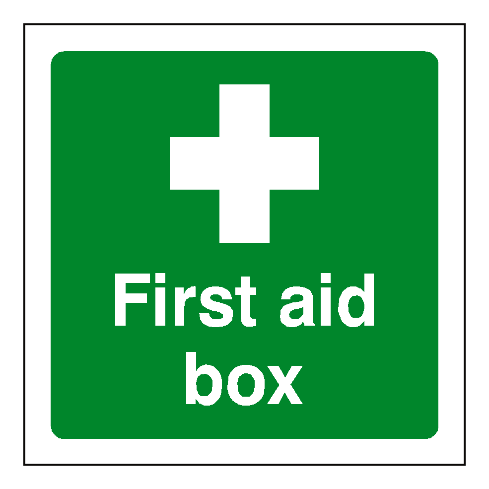 First Aid Box Sticker | Safety-Label.co.uk