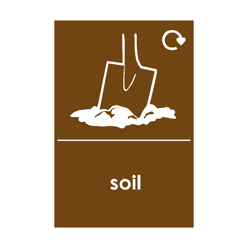 Soil Waste Sticker | Safety-Label.co.uk