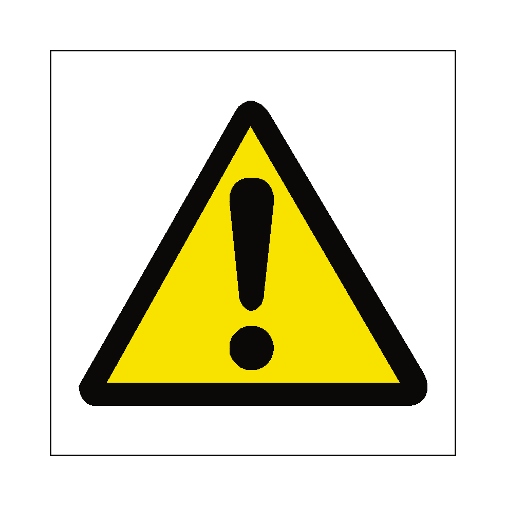 Standard Hazard Sign | Safety-Label.co.uk